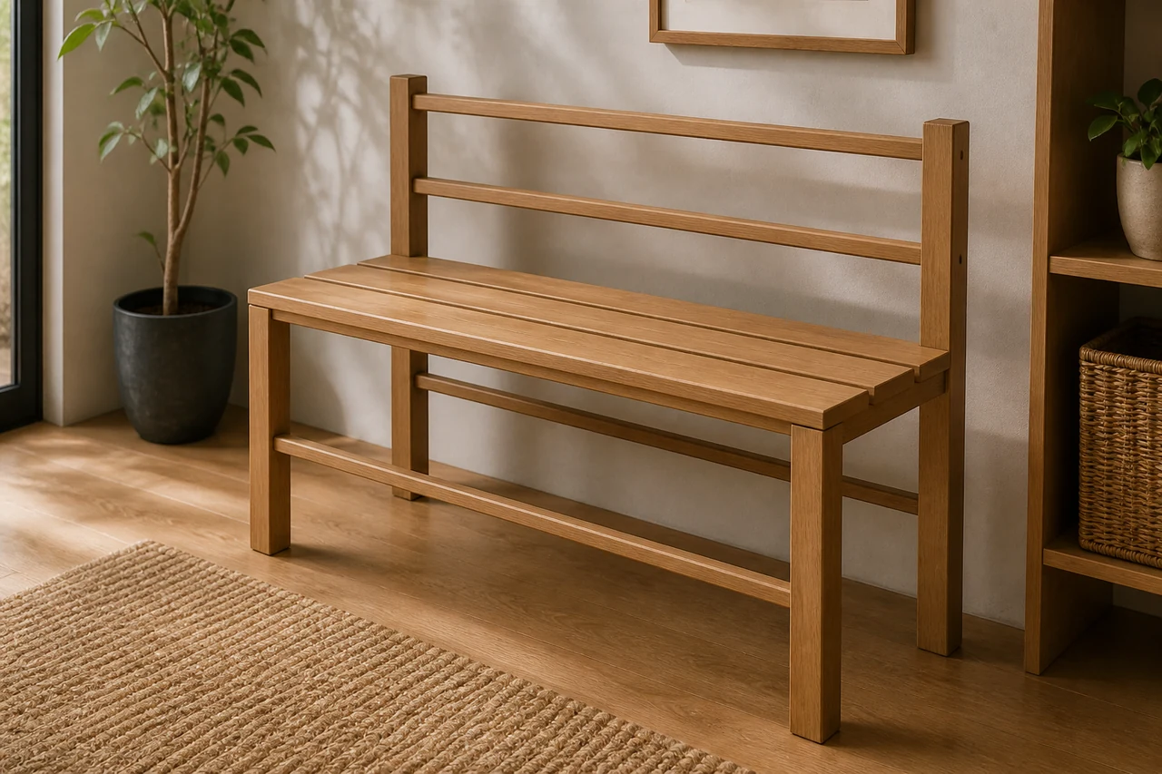 Garden Slat Bench