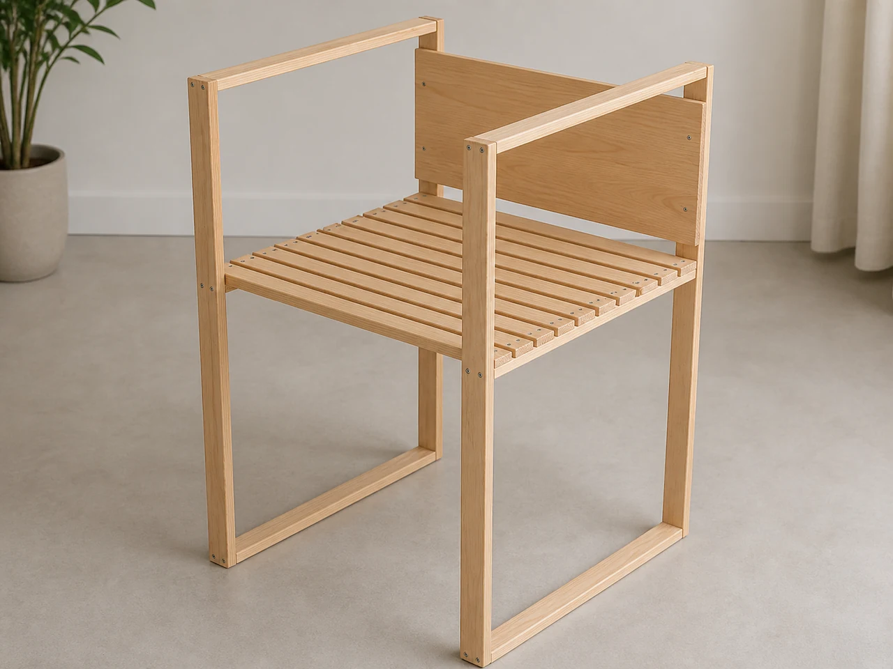 Wide-Back Chair