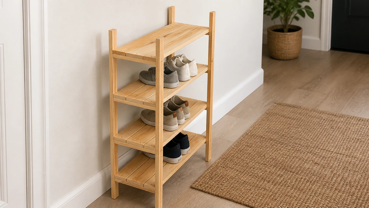 Tall Shoe Rack