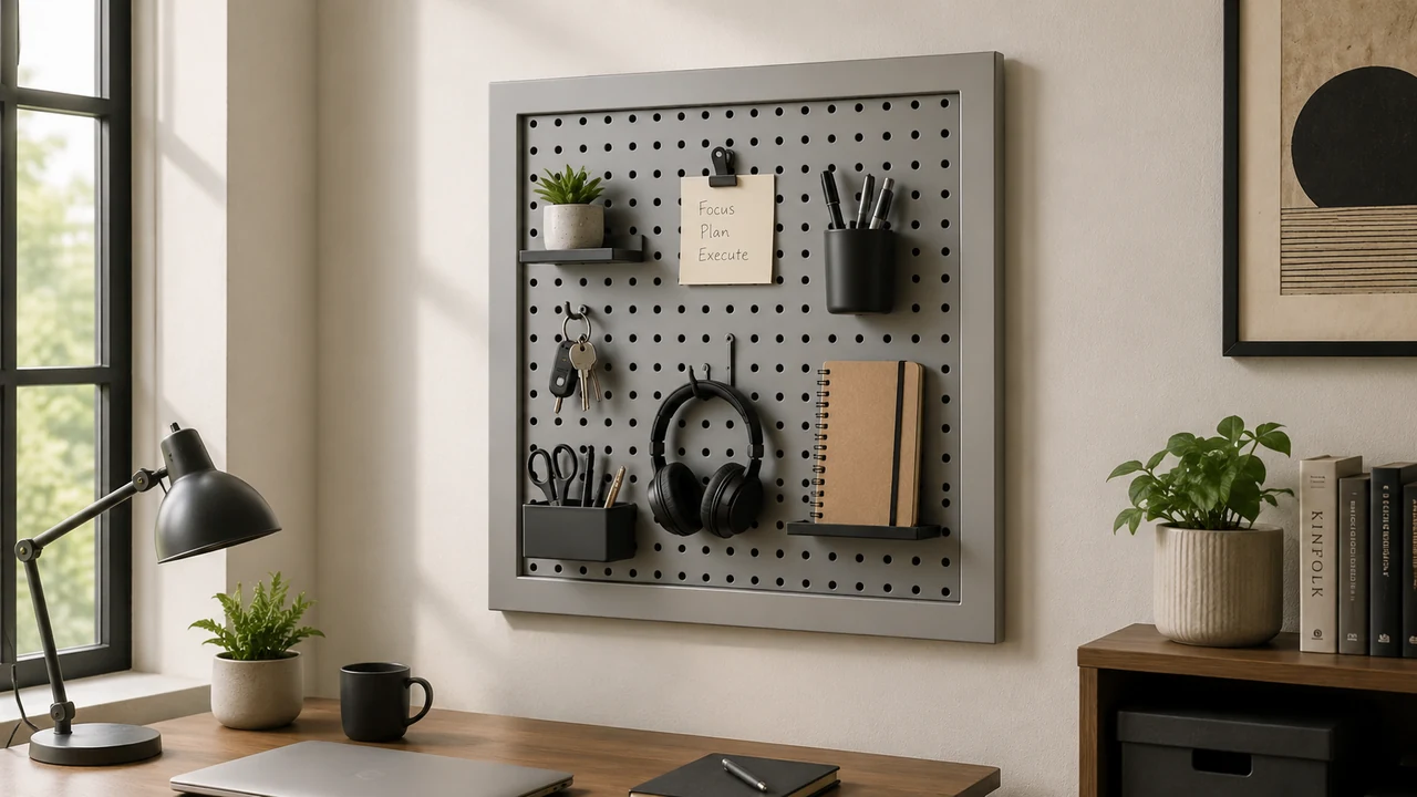 Pegboard Frame