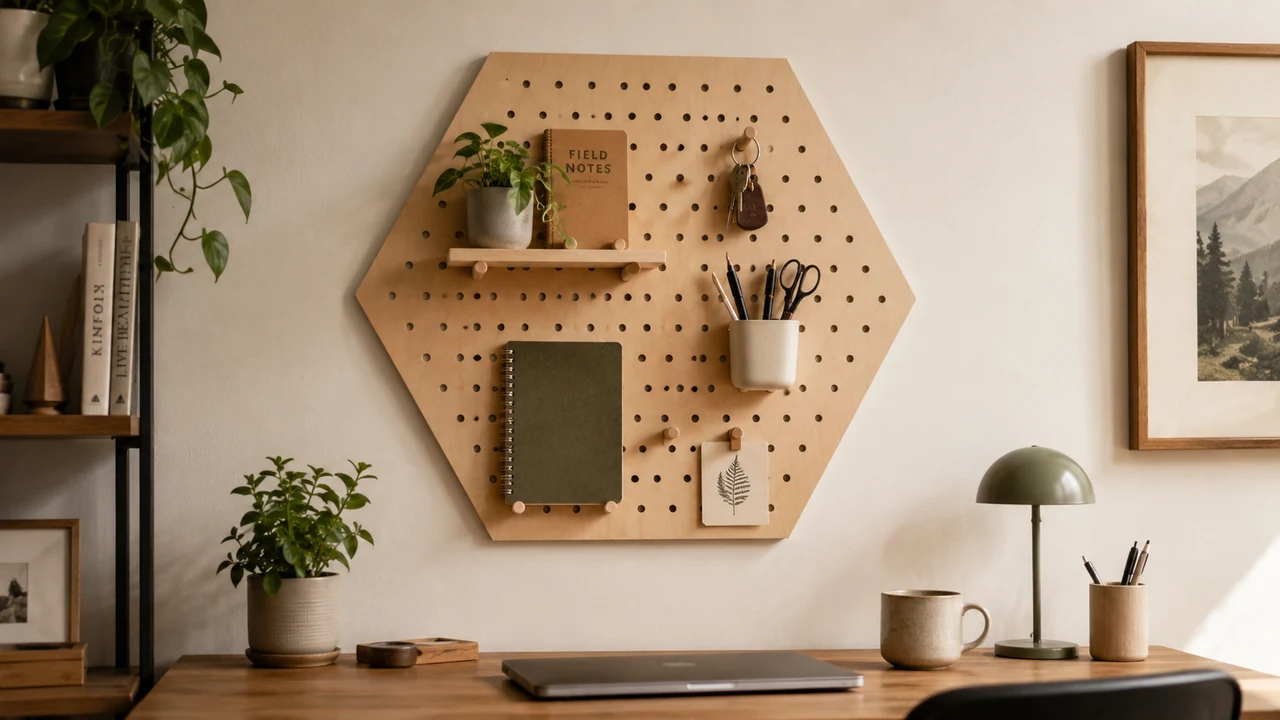 Hexagonal Pegboard