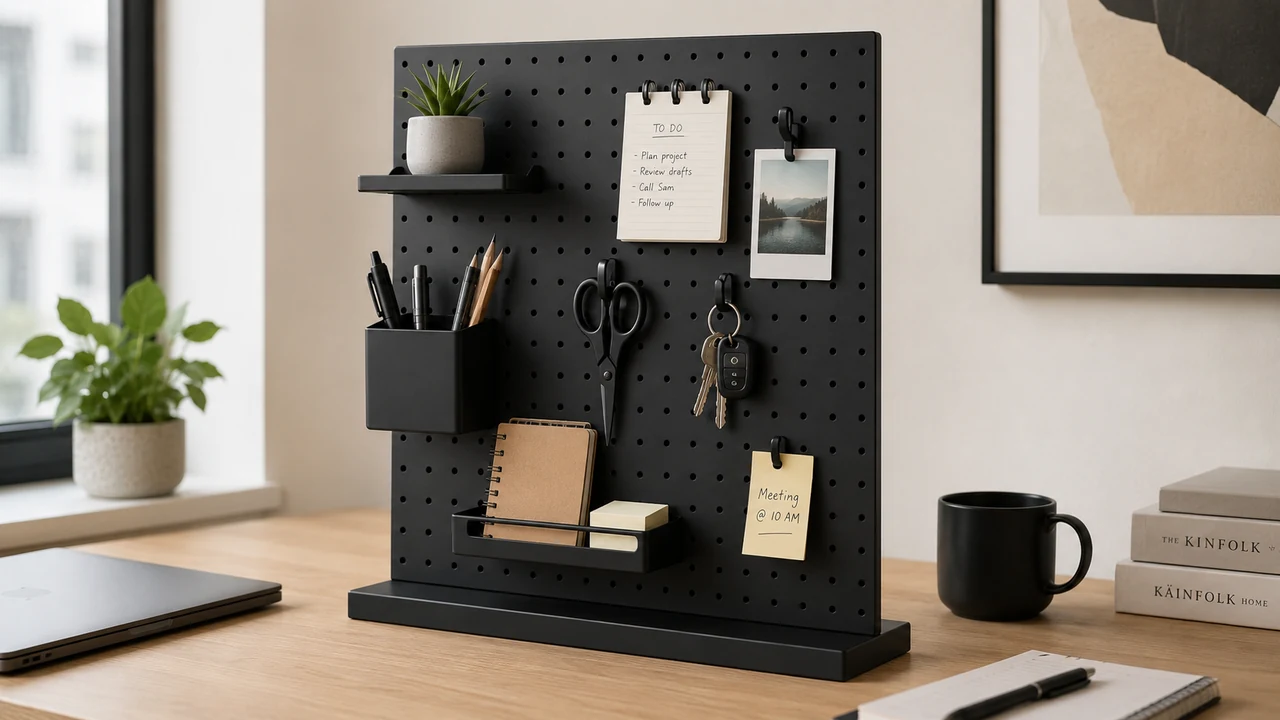 Pegboard Stand