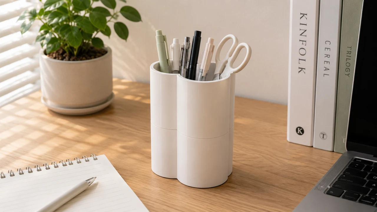 Tri-Cluster Pen Holder
