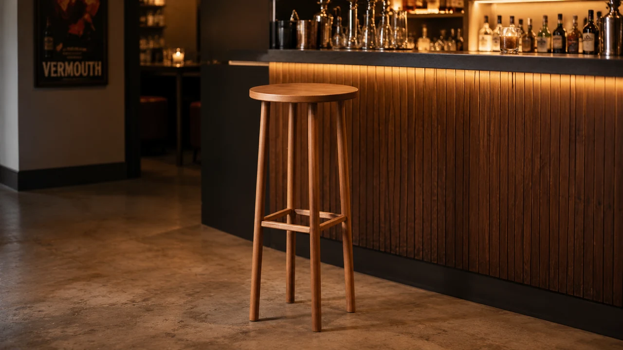 Round Bar Stool