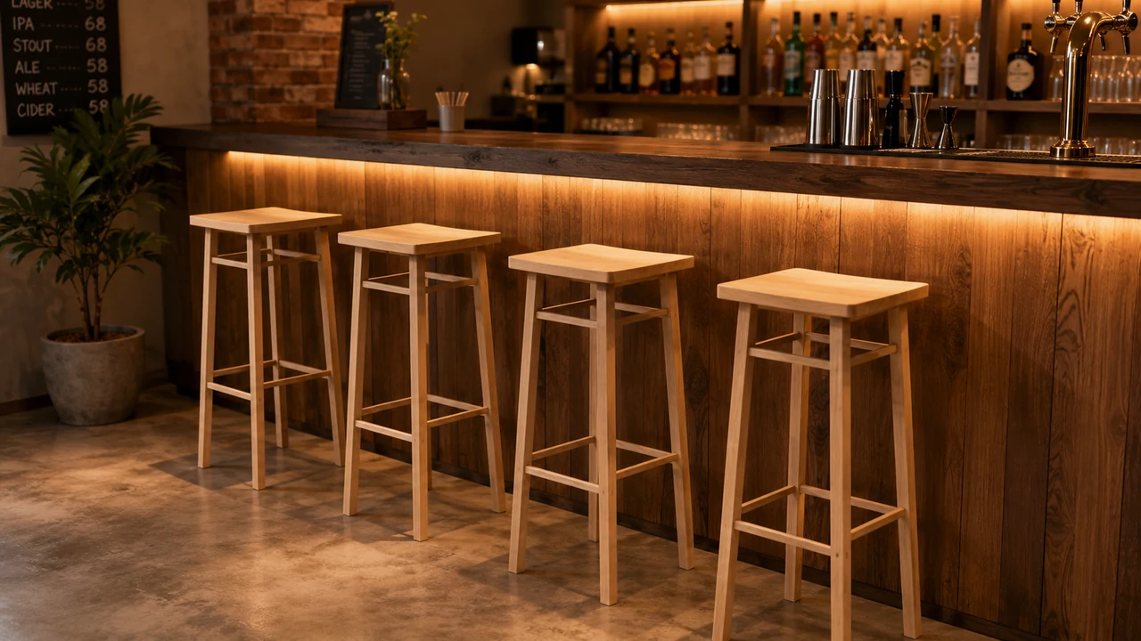 Square Bar Stool
