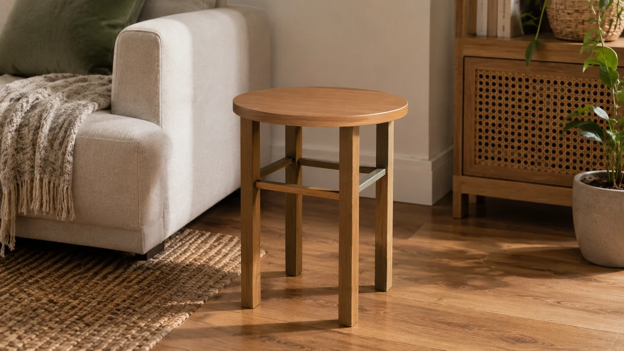 Oval-Apron Stool