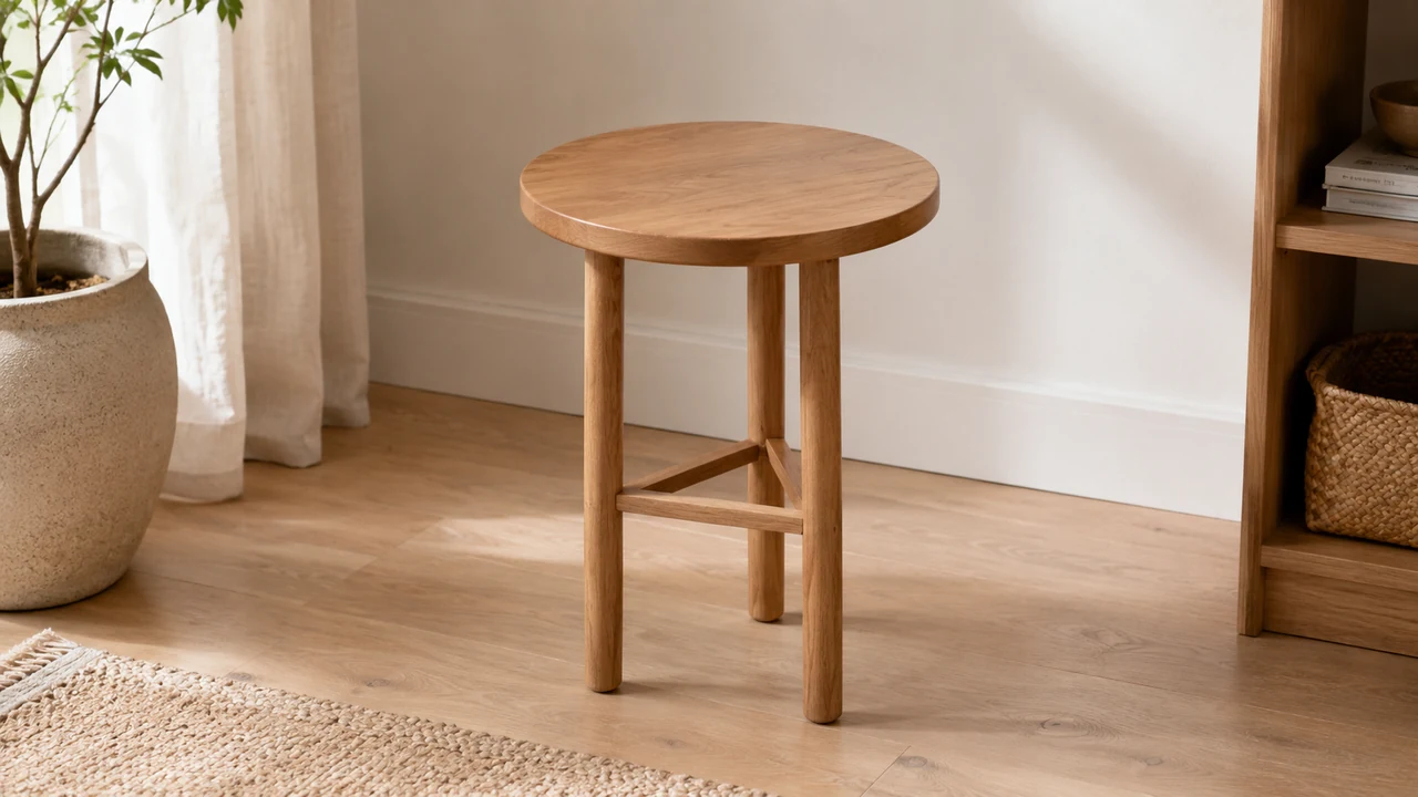 Tripod Round Stool