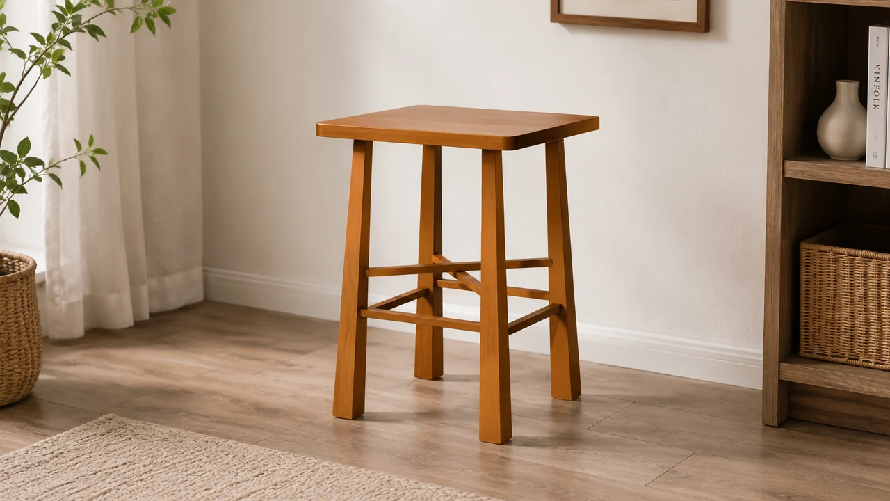 Tapered-Leg Stool
