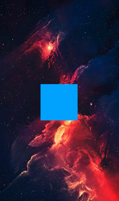 The blue geometric form in Zima Blue