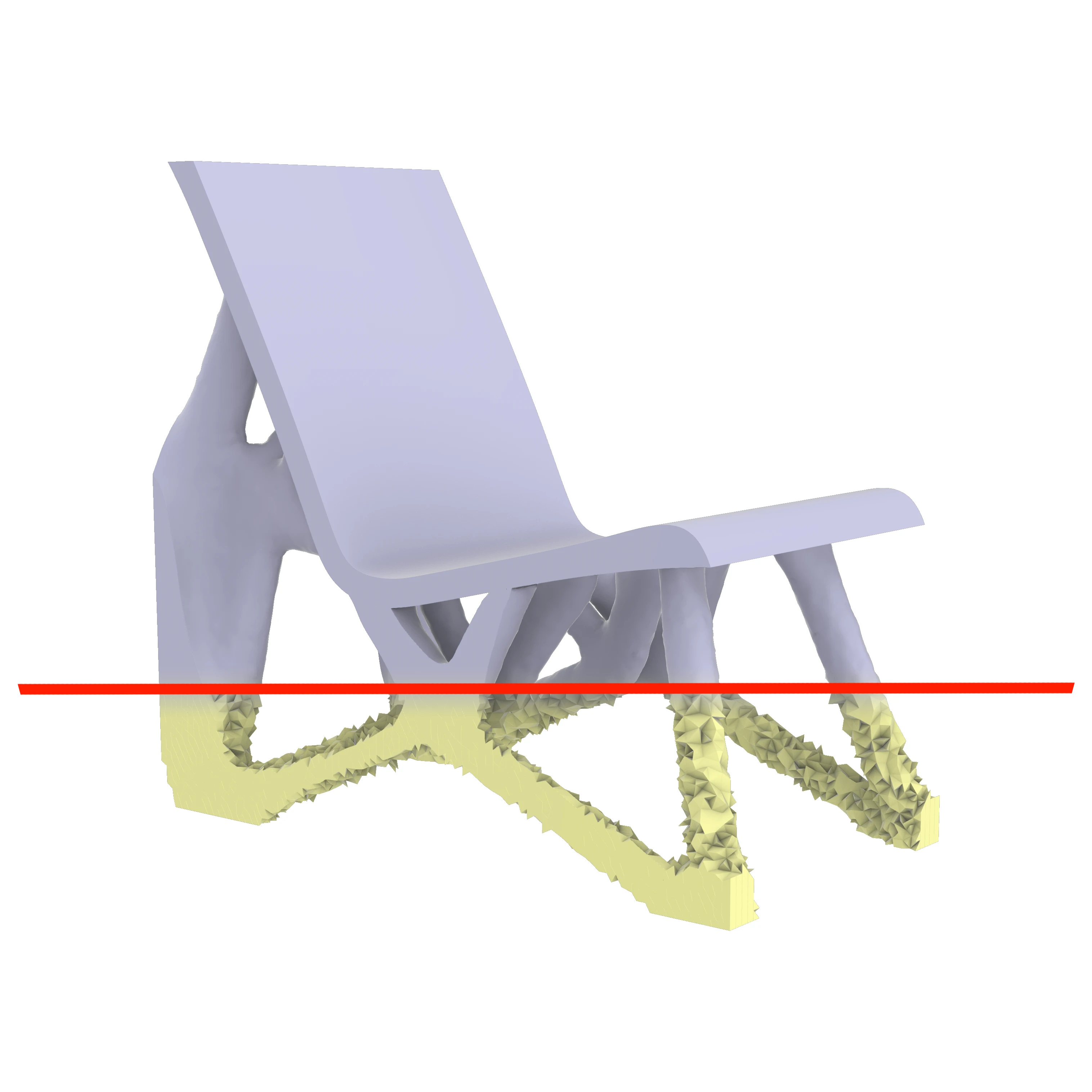Smoothing topology optimization results using pre-built lookup tables